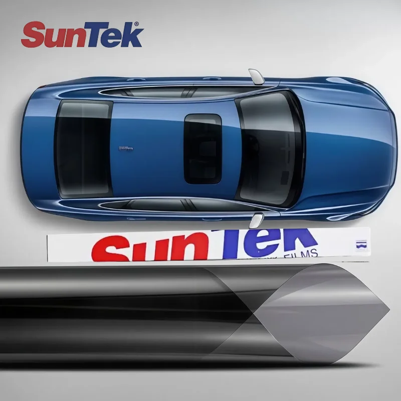 

Suntek S70 Car Window Tint Film PET 35-45% Heat Cut 70% Light 99% UV Filter Non Reflective