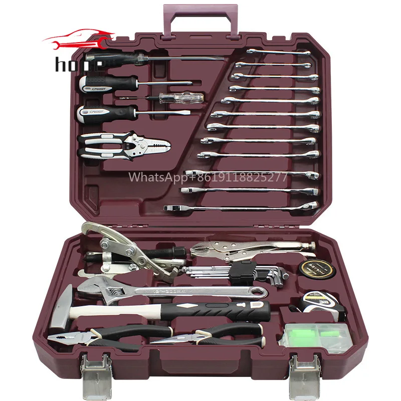 

115 piece mechanical toolbox socket wrench car maintenance manual toolbox manual toolbox