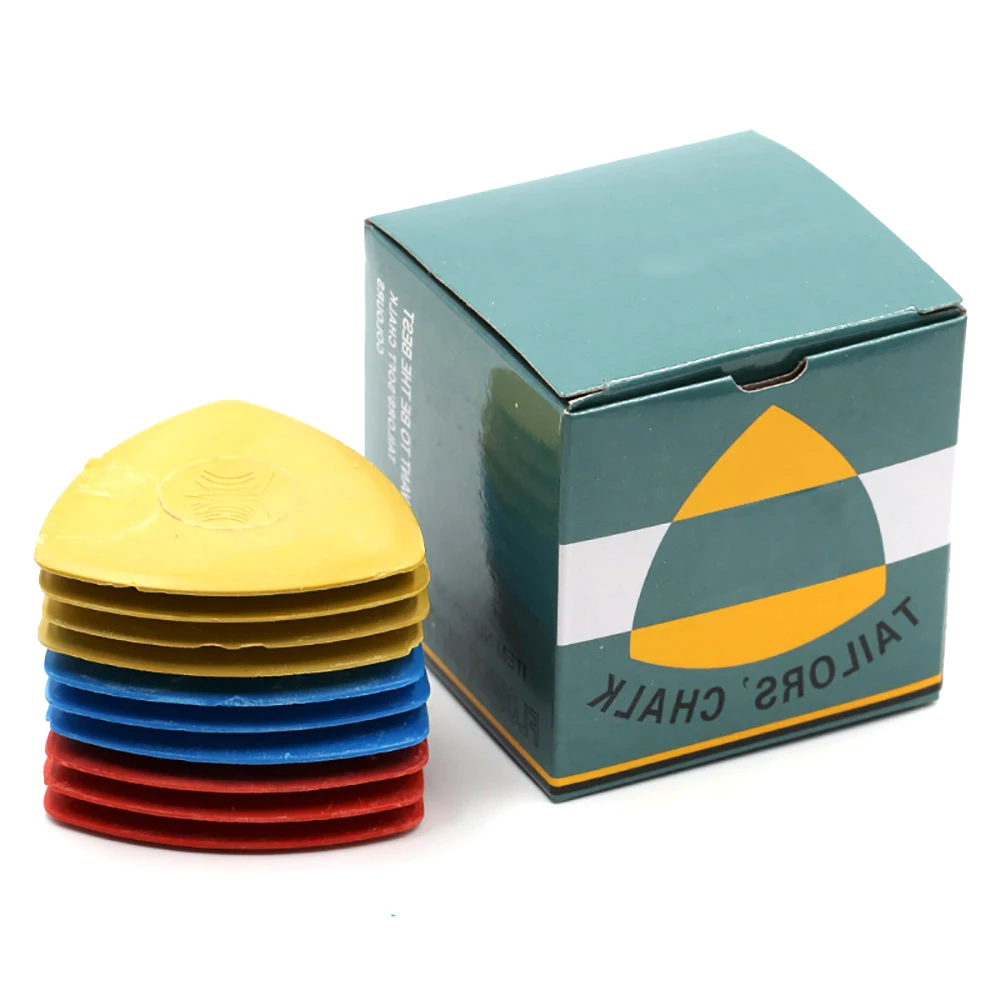 

(10PCS/box)Tailor chalk Multicolor chalk Cloth marking pigment Cut size chalk Sewing accessories Tailoring clothes tool