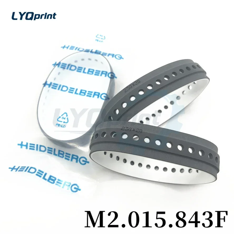 最高品質 M2.015.843 M2.015.871/B 吸引テープベルトシート減速ベルトサイズ 245 × 20 ミリメートル吸引テープ M2.015.843 ハイデルベルク