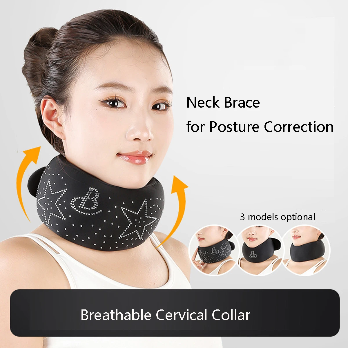 

The neck protecting collar and the detachable and adjustable lightweight U shaped pillow are perfect for traveling