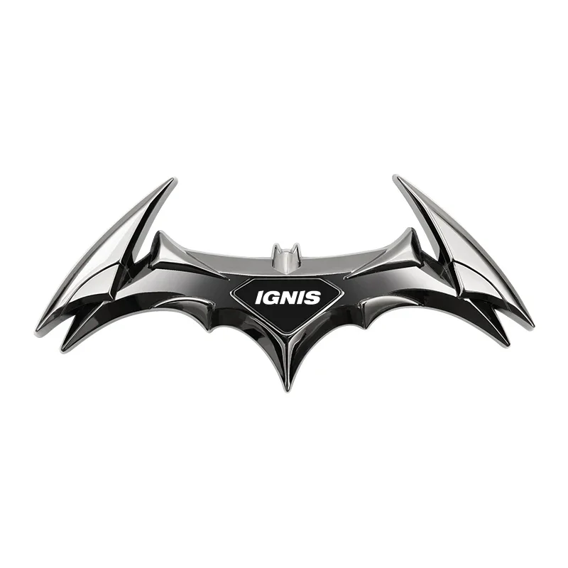 For Suzuki IGNIS Car body metal decoration stickers, bat model modification badges