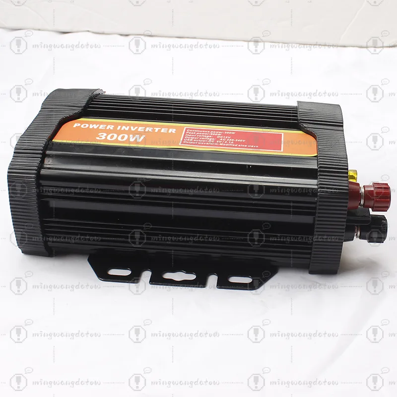 300W Car Power Inverter, 12V to 220V, Photovoltaic & Household Power Converter, German Socket Voltage Booster