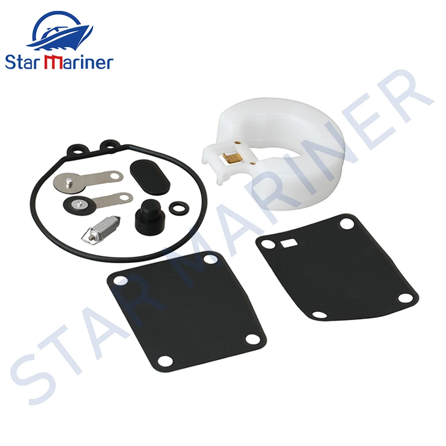 369-87122-1 Tohatsu Nissan Outboard Motor 2-Stroke 9.8 HP 8HP 5HP 4HP Carburetor Repair Kit 369-87122 Marine Replacement Parts