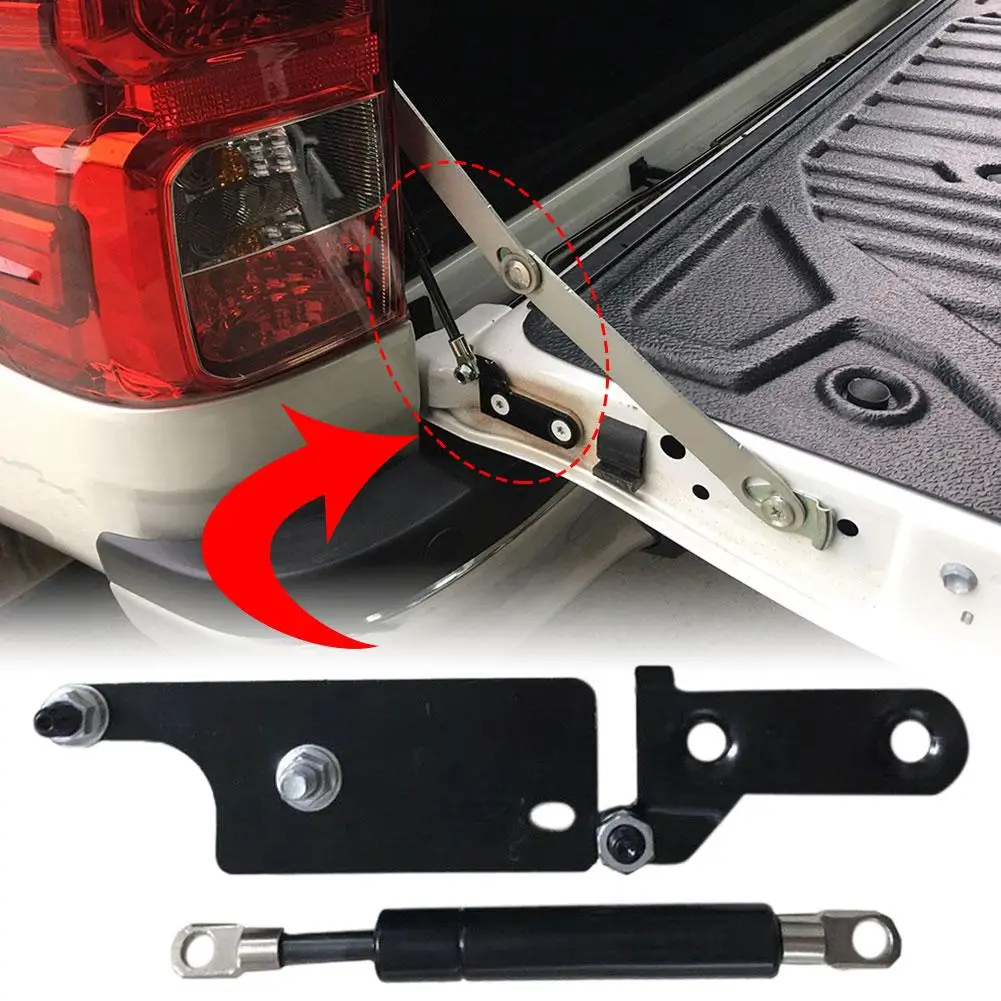 Automotive Pickup Truck Hydraulic Rod Tailgate Auxiliary Pneumatic Shock Absorber Pillar Slow Drop Damper for Toyota Hilux Revo