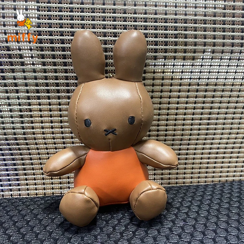 

Kawaii Miffy Plush Doll Cartoon Dopamine PU Stuffed Toy Backpack Delicate Fashion Anime Accessories Girls Perfect Birthday Gifts