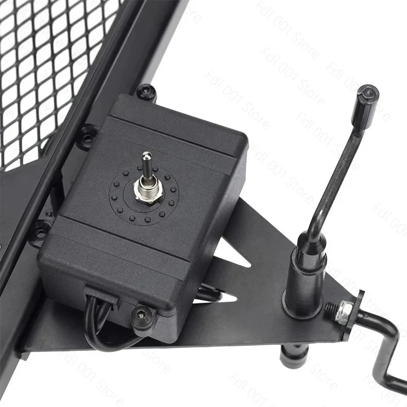 1/10 Biaxial Metal Trailer Climbing Truck Universal Flat Trailer