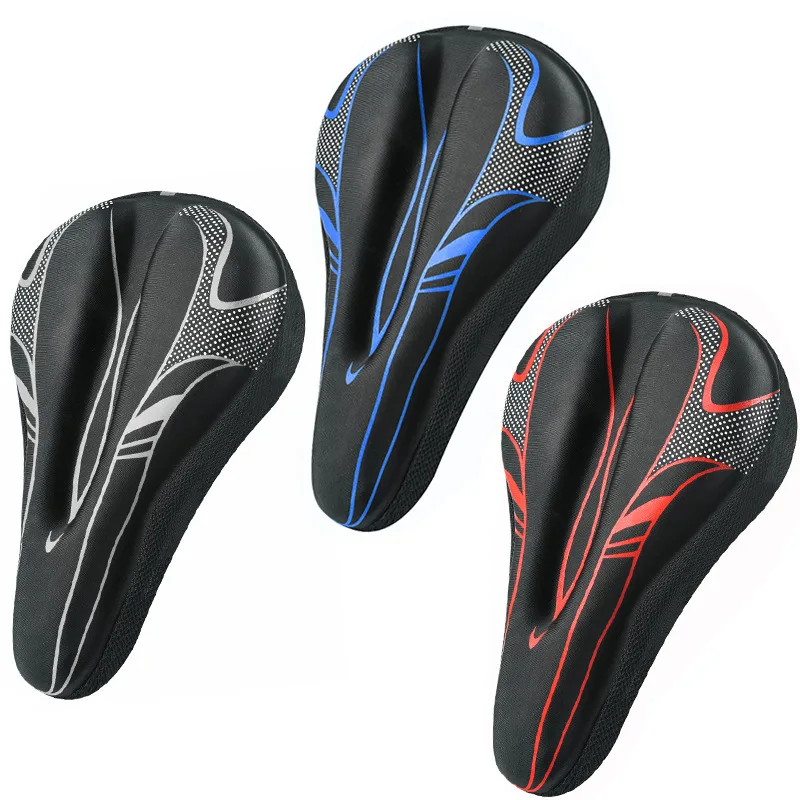 3D Mtb Saddle GEL Bicycle Seat Cover Men and Women Mtb Road Bike Bicycle Products Accessories Carbon Journey Parts Cycling