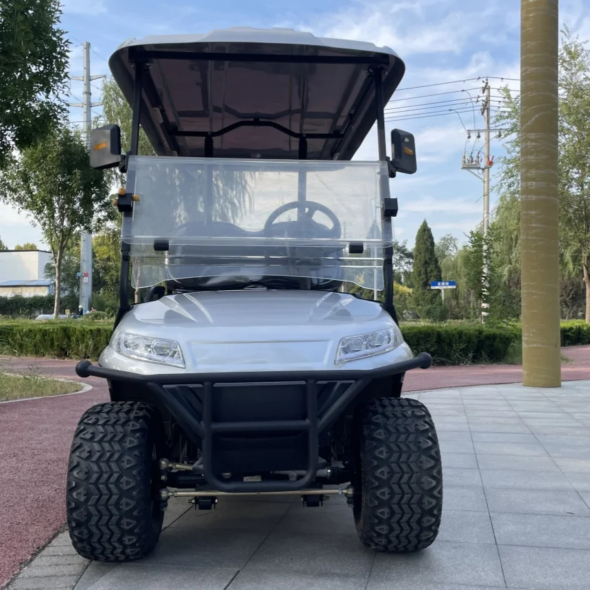 

Golf Cart And Controller Made 2 4 6 8 Seat Lithium Battery Powered CE Approved China Customized New Energy Electric Golf Cart