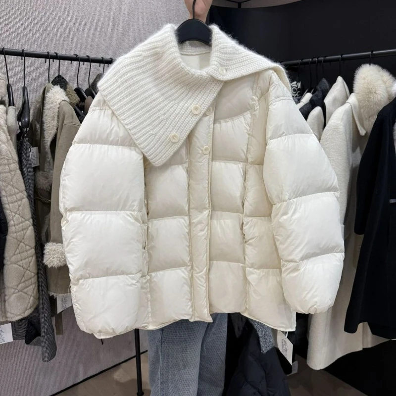 

Splicing Cotton Clothes Women's Clothing Winter 2025 New Fashion Versatile Casual Warm Jacket