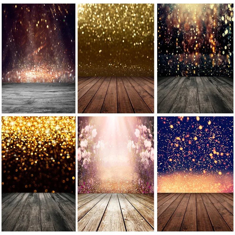 

SHUOZHIKE Art Fabric Photography Backdrops Prop Light Spot and Floor Photography Background 21415 LLX-02