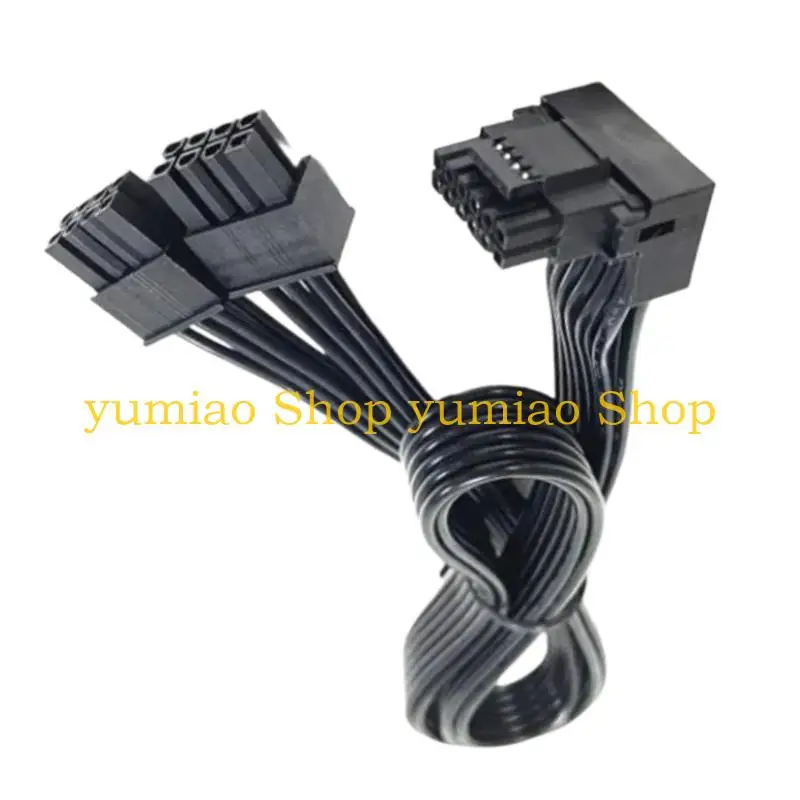 587B for RTX4000 Series 2x 8Pin Male to PCIE5.0 12+4 16Pin 12+4Pin GPU Card Cable 12VHPWR PCIE5.0 Cable GPU Card Cord