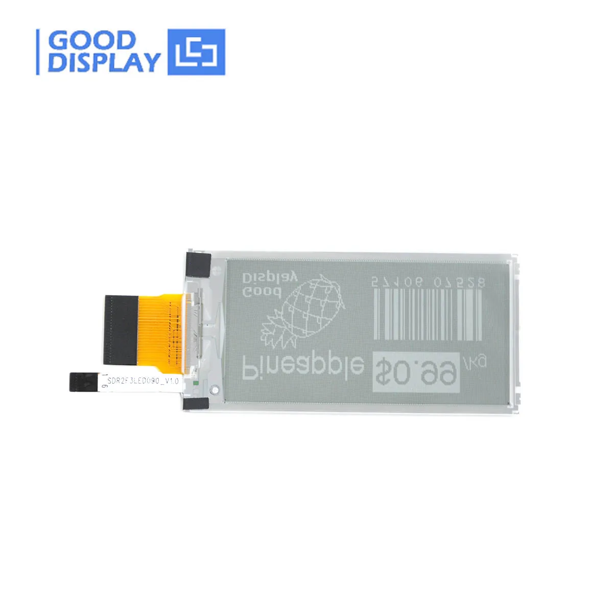 Papel electrónico SPI de 2,13 pulgadas, 250x122, compatible con 1.5s, actualización rápida de Frontlight EPD, GDEY0213B74-FL01