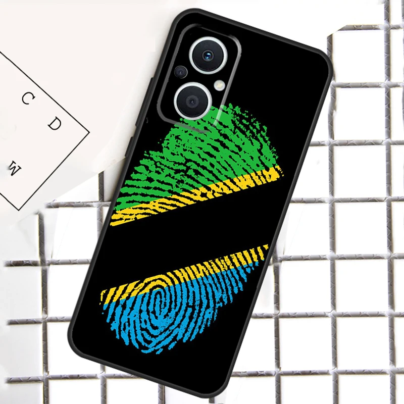 Tanzania National Flag Case For OPPO Reno 8 Lite 4 5 6 7 10 Pro 4Z 5Z 8T OPPO Find X5 X6 Pro X2 Neo X3 Lite Cover