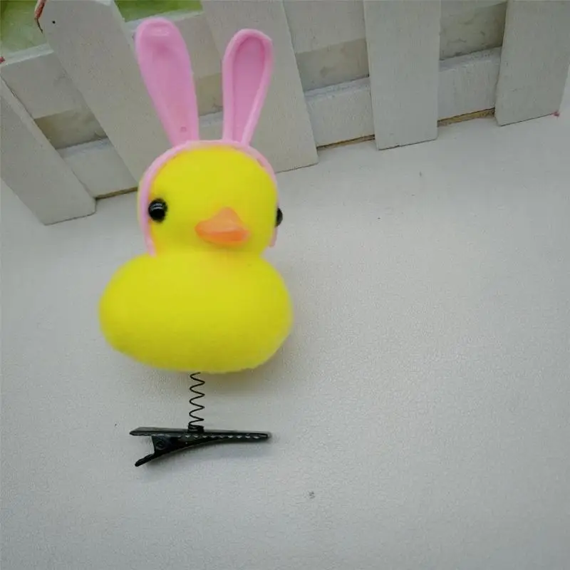 HX6F CUMPLEABLE PIEMBRA CUBRA NIÑOS CAREATE PATO AMARILLO PATINPIN PATOBILLO CLIP