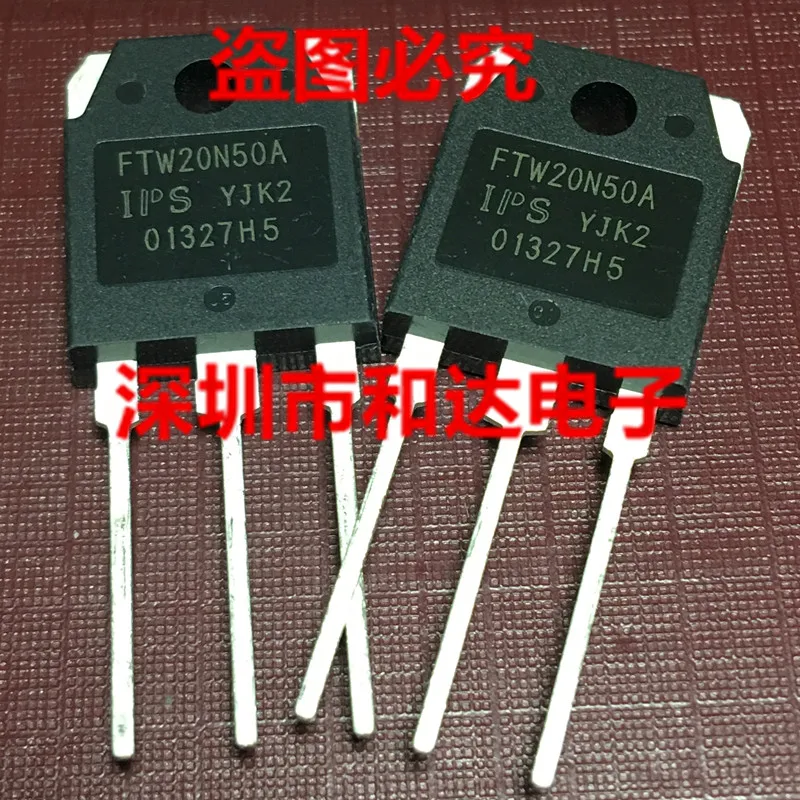 10PCS/Lot FTW20N50A  MOS TO-3P 500V 20A Transistor Best Quality 100%Test In Stock