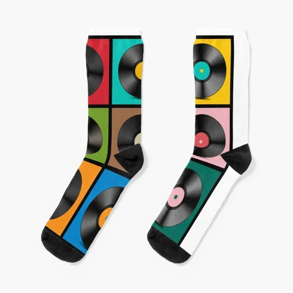 

Vinyl collage Socks custom sports Novelties custom cartoon Socks Ladies Men's