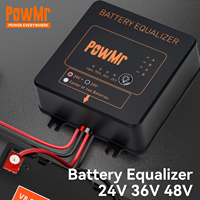PowMr Battery Equalizer 24V 48V Voltage Balancer for Lead Acid, Lithium Batterries Series-Parallel Connected Charge Controller