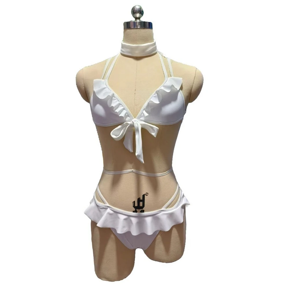 

Костюм для косплея XIN LAI SEN унисекс в стиле аниме: Мисино Мика, купальник на Хэллоуин, индивидуальный размер