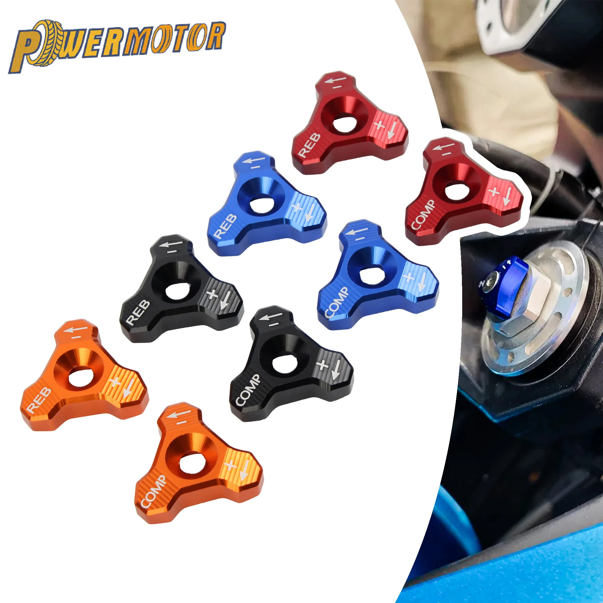 48mm Motorrad Vorderer Stoßdämpfer Gabelknopf Einstellschraube für KTM SX SXF XC XCF XCW XCFW EXC EXCF MXC SMC Dirtbike CNC-Teile