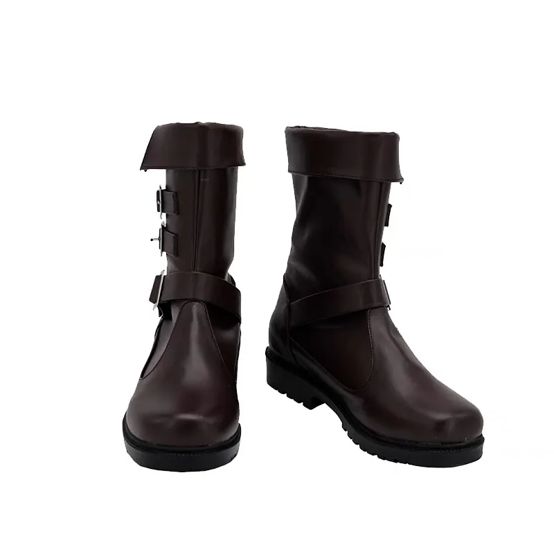 Cosplay Final Fantasy VII Sapatos Cosplay, Botas Custom Made Aerith Gainsward, FF7