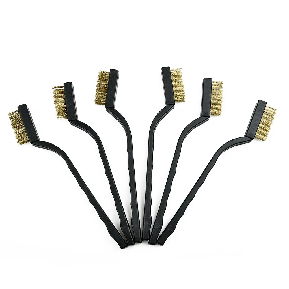 

Brass Cleaning Brush Cleaning Brush 12 Pcs Rust Remover Scourer Scrubbing Small Steel Tools 12 Pcs Wire Burring