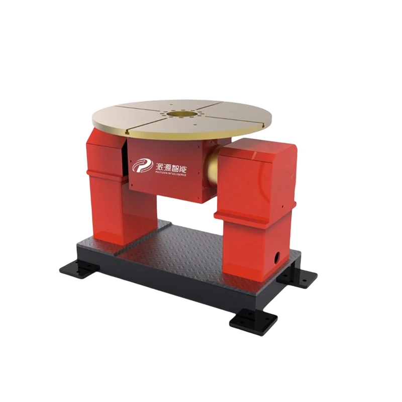 Motorized Variable Speed Welding Positioner Robotic Cell For Heavy Equipment Pipe Welding Automation Auto-Tilt Function Welding