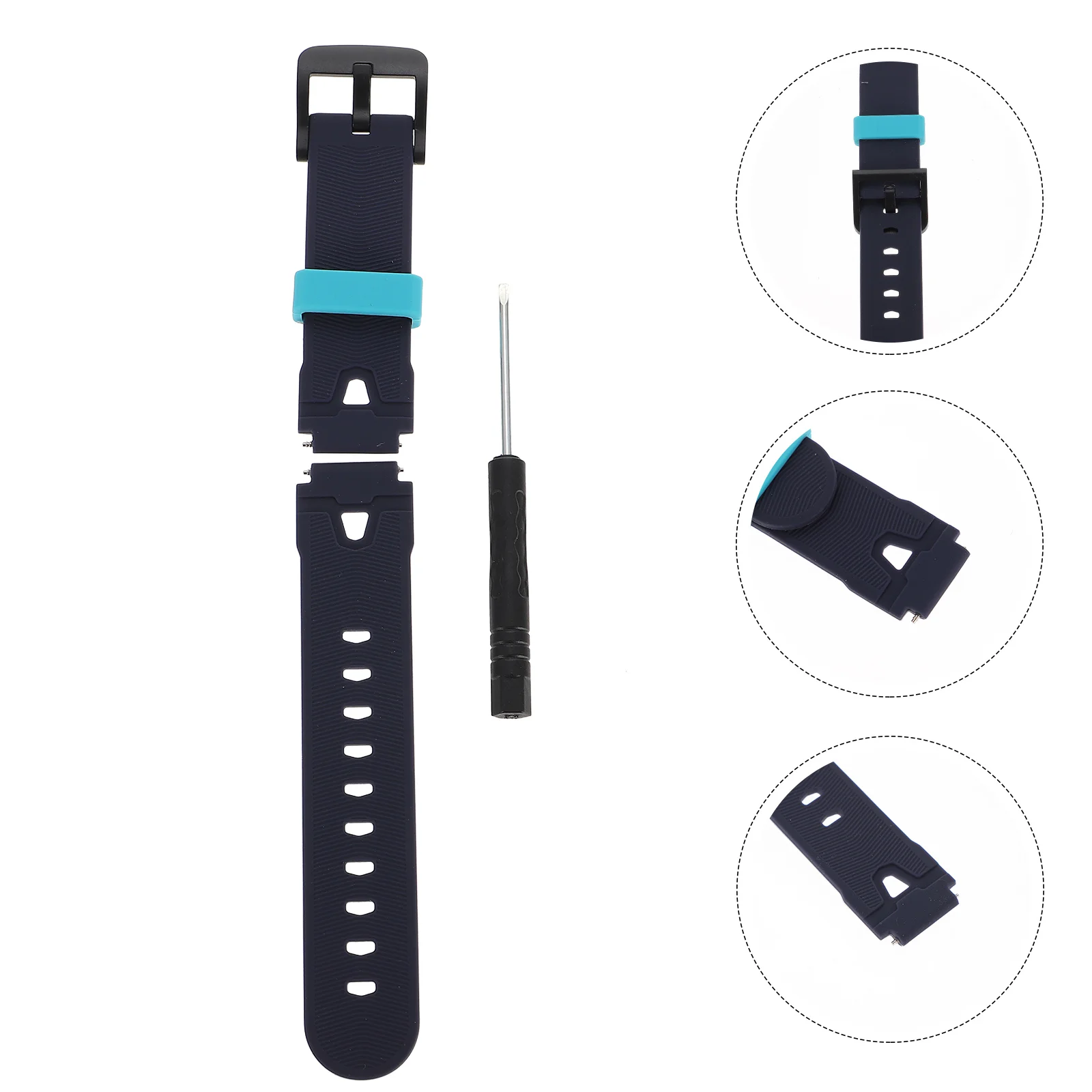 

360 Watch Strap Wristwatch Accessory Children Band Replacement Kids Watchband Silicone Accessories