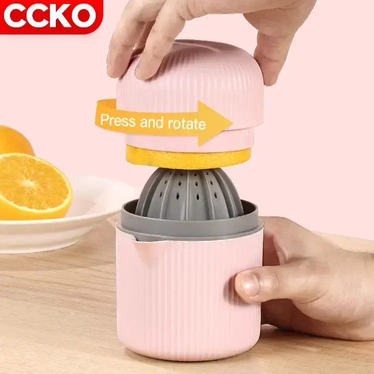 Household Pink Blue Kitchen Accessories Kitchen Tools Manual Fruit Lemon Orange Juicer Juice Squeezer For Restaurant Hotel