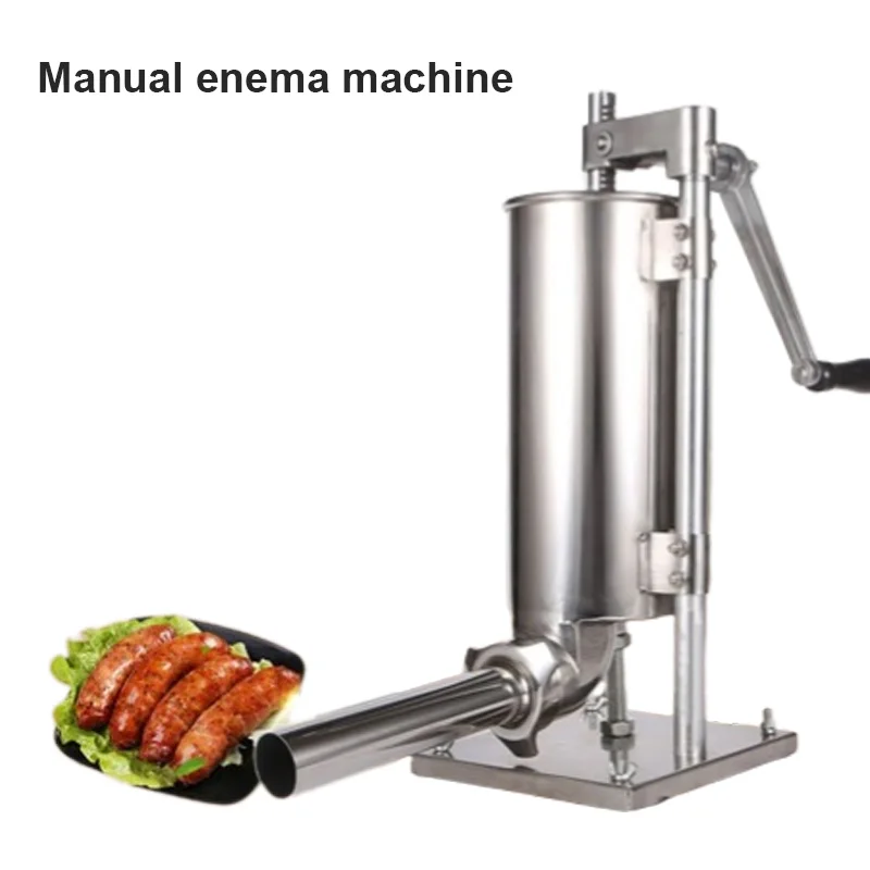 Commercial Manual Sausage Stuffer Three-Dimensional Sausage Making Machine Stainless Steel Sausage Machine Sausage Making