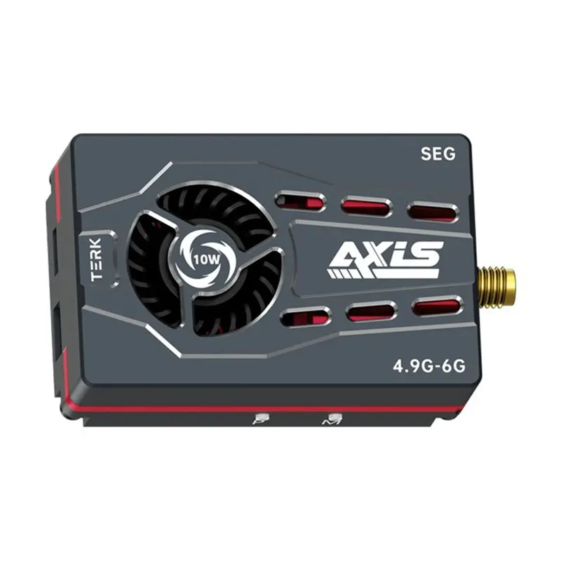 A97I-For FPV Freestyle RC Long Range Drone Compatible For Axisflying TERK SEG OSD VTX 4.9G-6G 5.8G 10W Video Transmitter 80CH