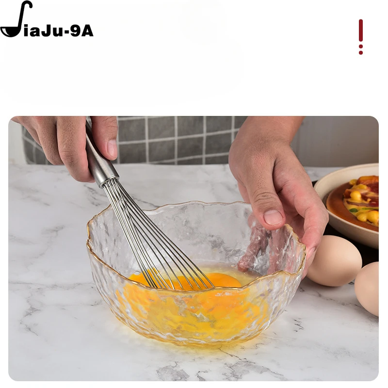 Kitchen Tools Stainless Steel Whisks Wire Blender Egg Wheat Flour Kitchen Wisks For Cooking Blending Beating Baking Accessories