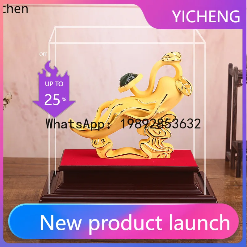 

ZZ Ruyi Ornament for Home Living Room, Desktop, Wine Cabinet Decoration, Wedding, Wealth-Attracting, Opening Ceremony Gift