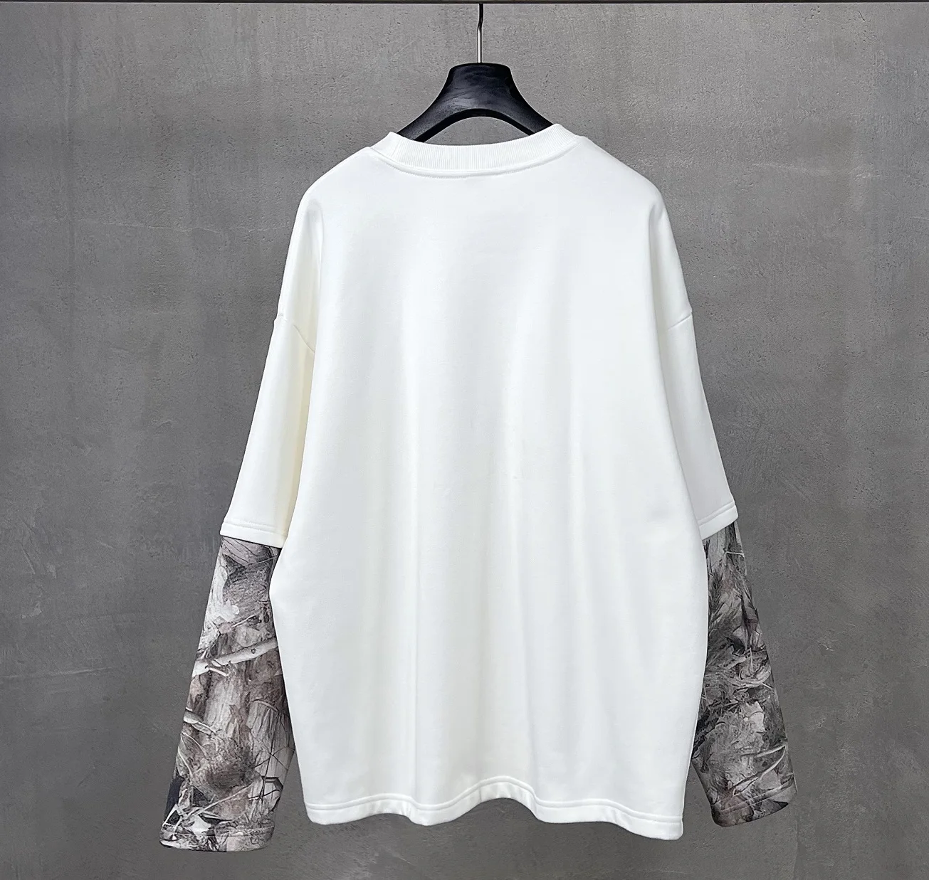Autumn New Fashion Trend Long Sleeve Round Neck T-Shirt Design Print American High Street Youth Fashion Men's Sweatshirt