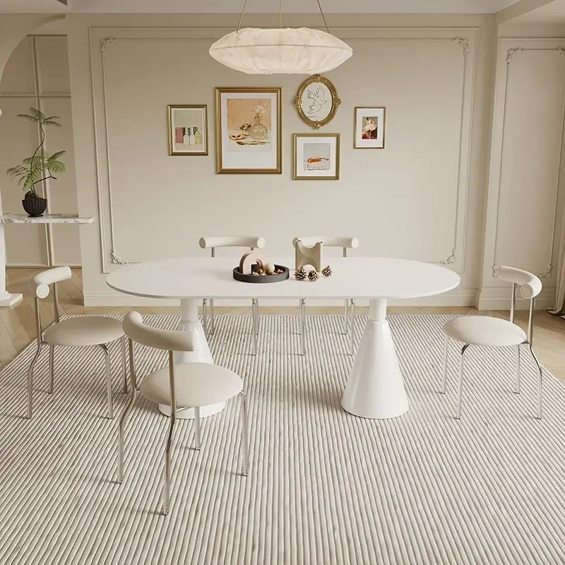 

Обеденный стол для макияжа, напитков, роскошный скандинавский современный ресторан, новый классический обеденный стол, утилита, деревянная мебель Mesas De Jantar