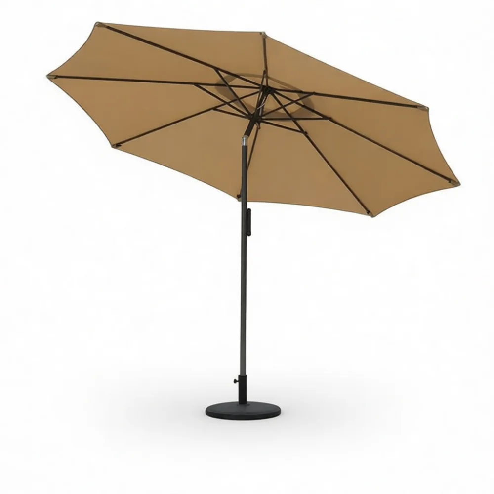 Universal Patio Umbrella Spare Parts Banana Roman Milan Center Pole Parasol Maintenance Components Outdoor Shade Support