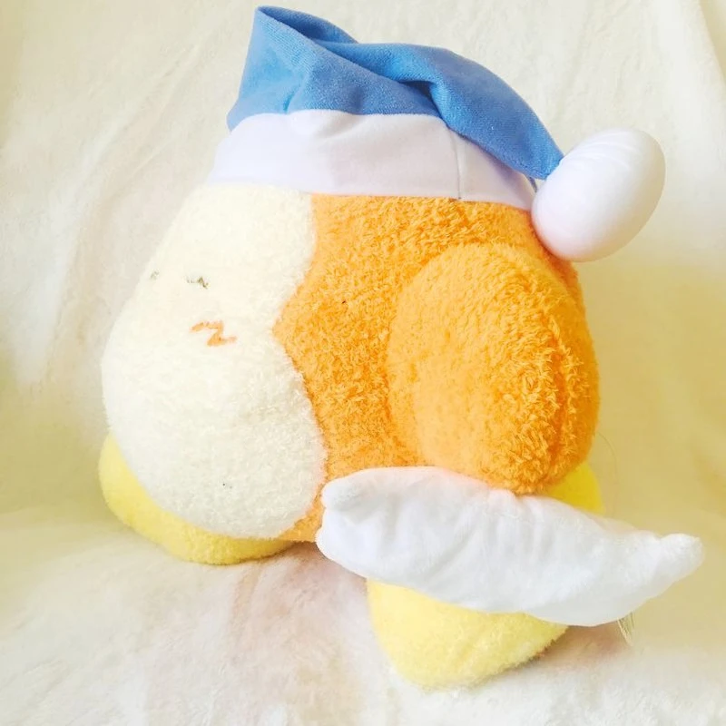 34cm Cute Cartoon Kirby Plush Toy Kawaii Soft Stuffed Toy Bedroom Sleeping Throw Pillow Decoration Birthday Gift view 4