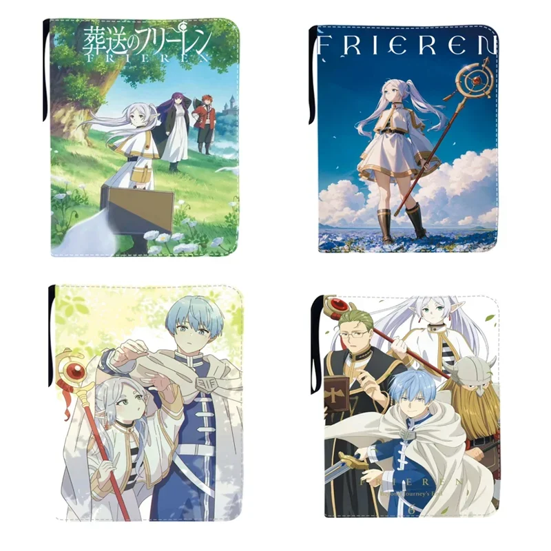 

400pcs/900pcs Card Album Book Anime Frieren: Beyond Journey's End Collection Card Zipper Game Cards Binder Holder kids Gift