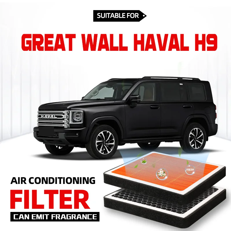 For Great Wall HAVAL H9 Cabin filter Air Filter Activated Carbon Air Conditioning Filter with Fragrance to Purify Car Cabin Air