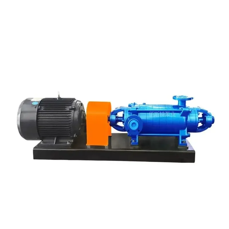 DG multi-stage DF high lift 300 meter horizontal pump 45KW feedwater booster centrifugal pump type 85-25 * 6