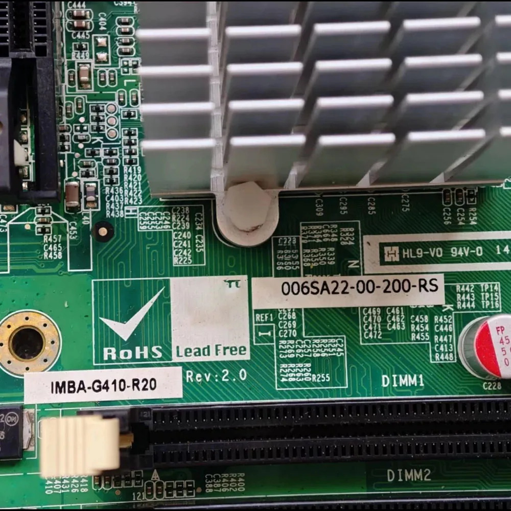 Industrial Control Computer Board IMBA-G410-R20