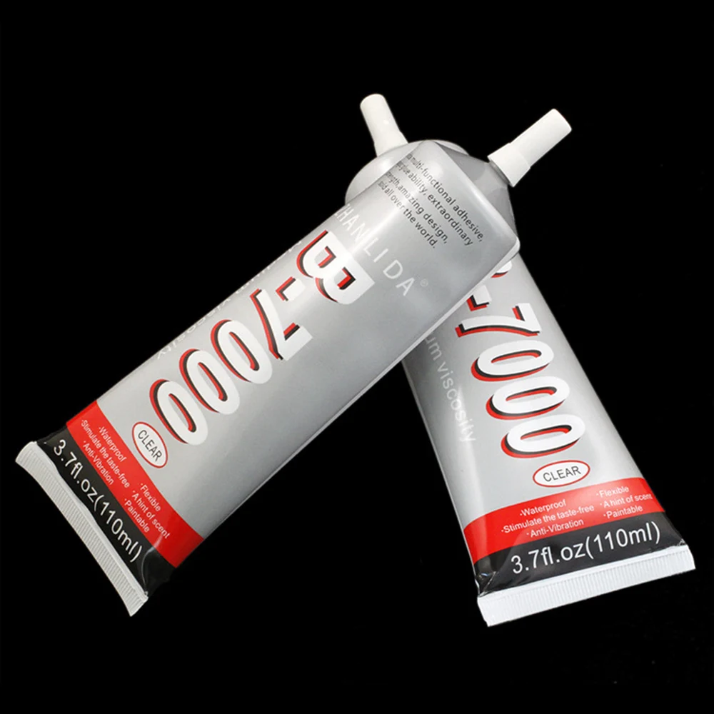 b-7000 glue 110mlTransparent Waterproof epoxy resin Adhesive for Mobile Phone screen With Precision Applicator