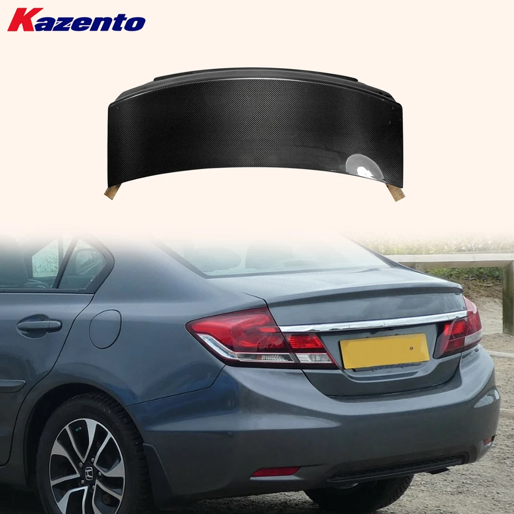 

For Honda Civic FB 2015 Only (4 Door) OEM Style Carbon Fiber Rear Trunk Boot Lid