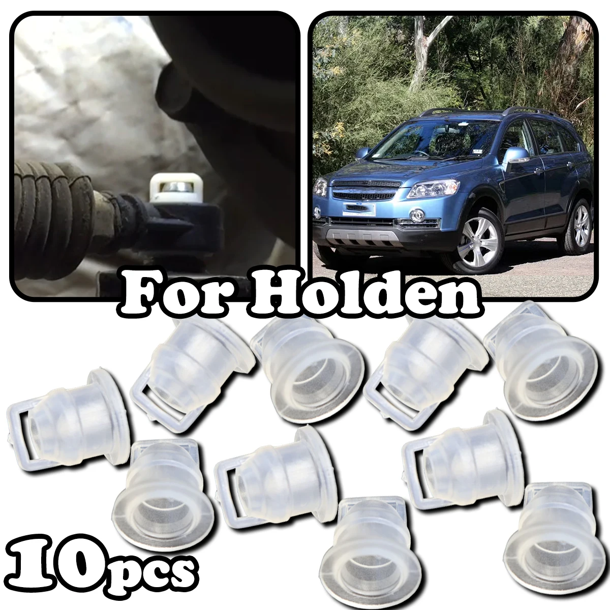 

10pcs Gear Shift Cable Bushing Automatic Gearbox Line Rubber Sleeve Car Accessories For Holden Epica / Captiva 5 / Captiva MaXX
