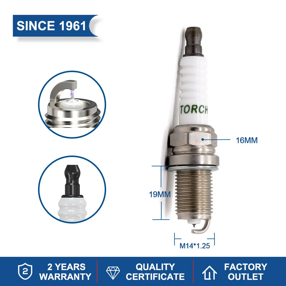 4-8PCS Iridium Candles TORCH K7RTAI SMW251436 3707100EG01 Compatible with HAVAL H5/Leopaard CS10/BAIC BW007 2.0T 4G63S4T