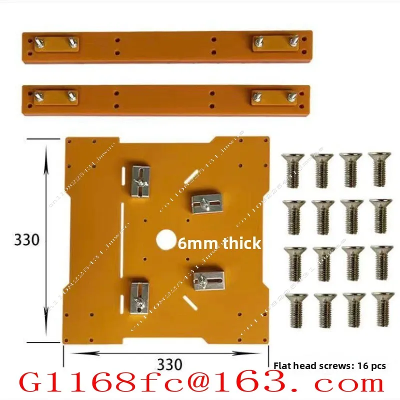 High-precision optical axis saw hand push positioning cutting machine accessories