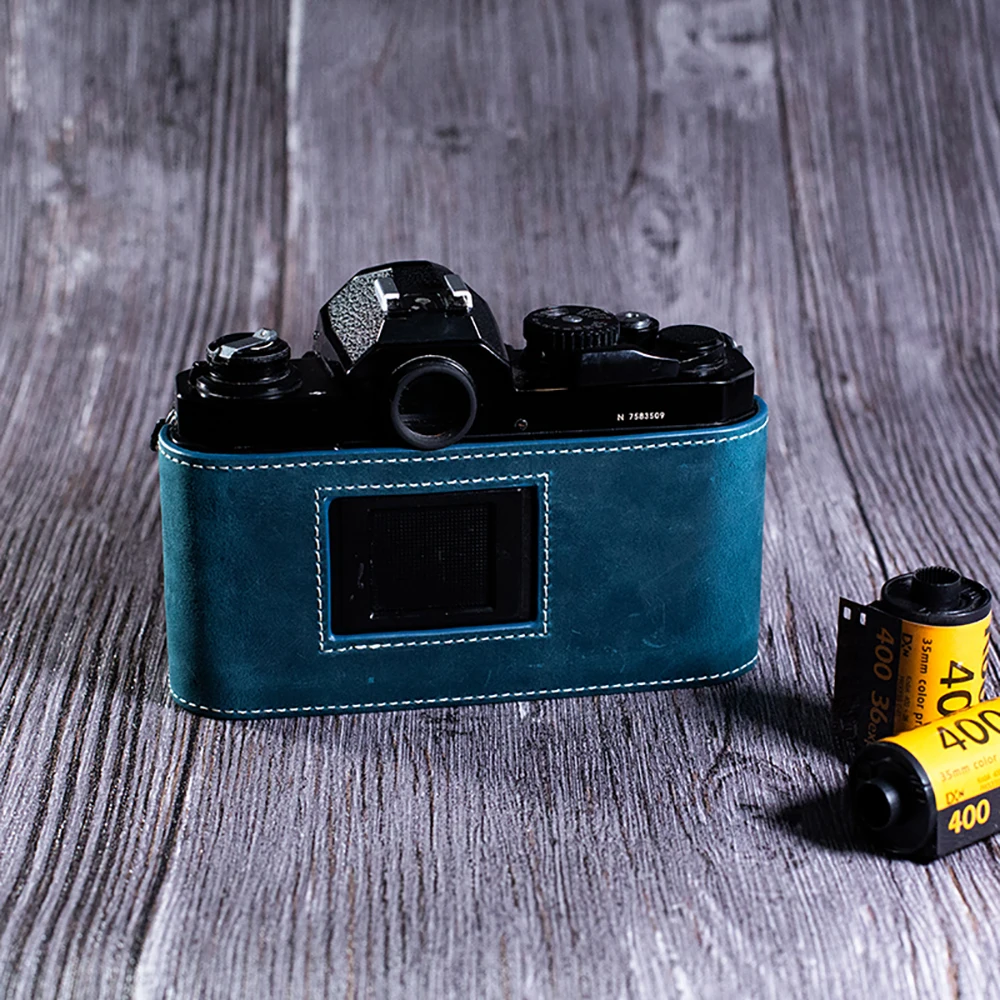 Кожаный чехол для камеры Nikon FM2 FE2 FM2N FM2, полусумка для камеры, кожаный защитный чехол для фотоаппарата, аксессуар для фотосъемки