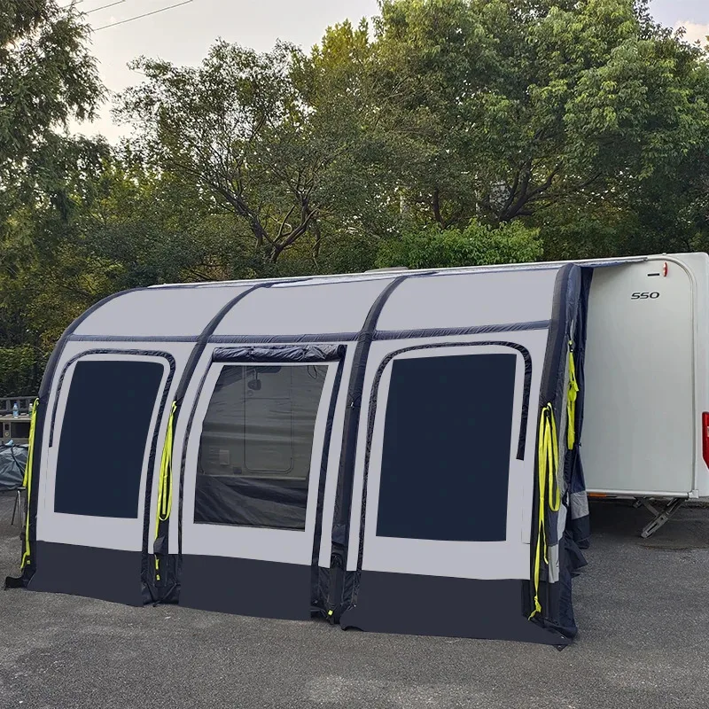 

Outdoor Picnic Leisure Large Space Without Building Waterproof Mosquitoproof Inflatle Caravan Rv Awning Tent