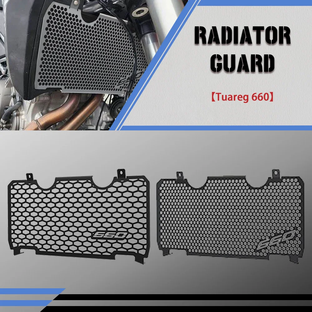 

Motorcycle For Aprilia Tuareg 660 Tuareg660 2022 2023 2024 2025 CNC Radiator Grille Guard Protector Grill Protection Cover