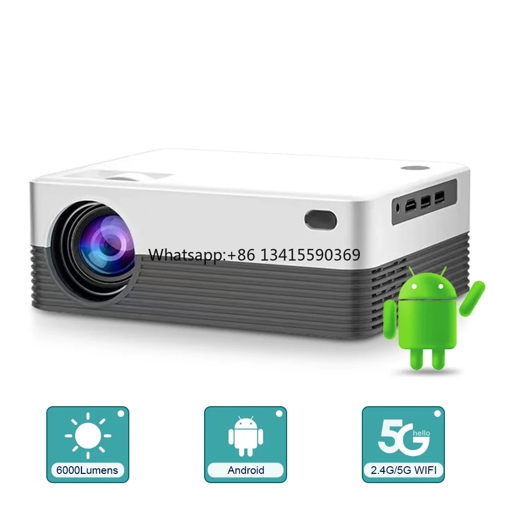 

H5 Wifi Smart Home Theater Mini 4K Projecteur Full Hd Portable 1080P Video Projector